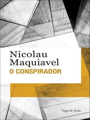 cover image of O conspirador